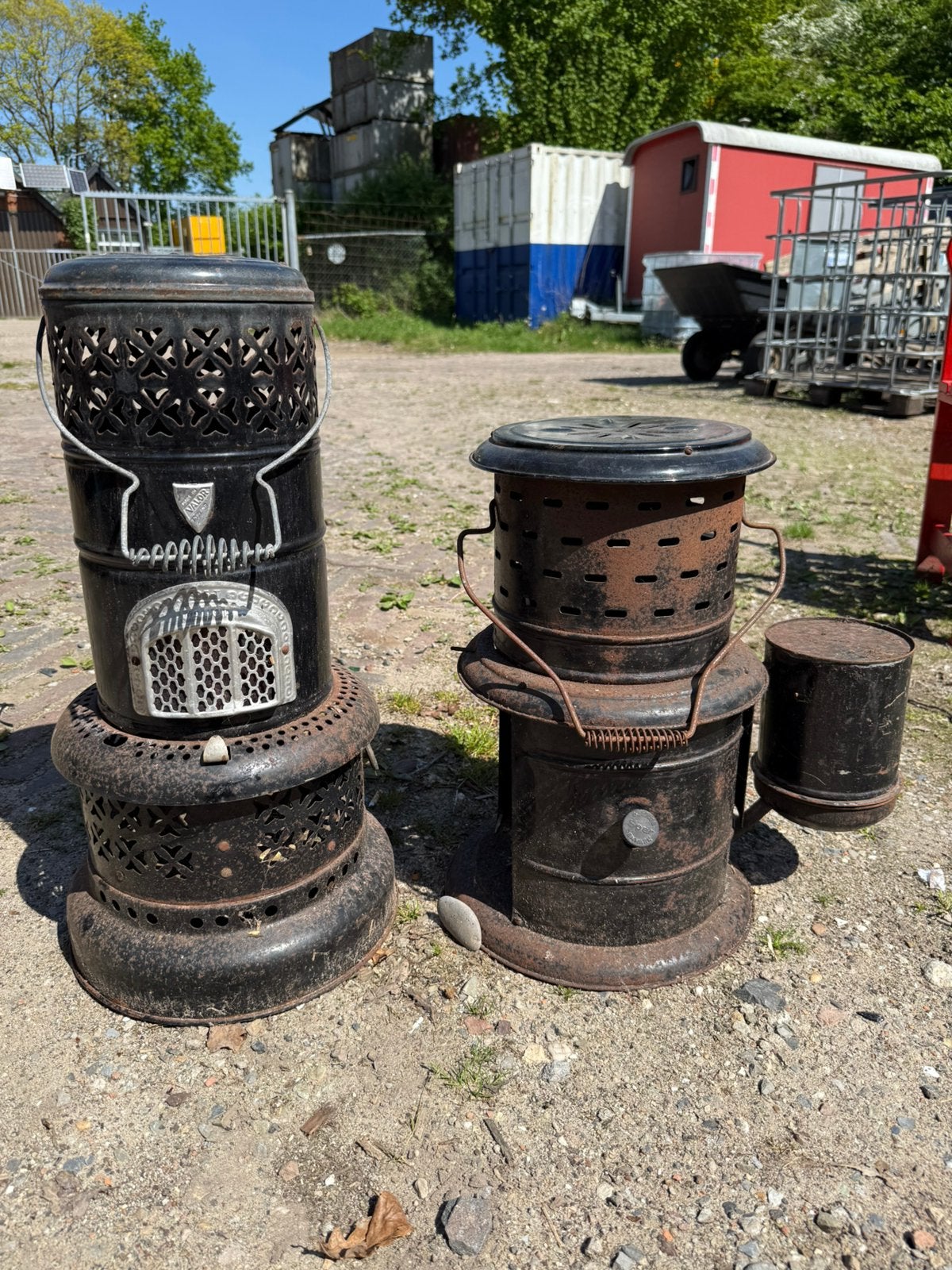 Antieke petroleum kachel - Valor en Bes/Spar, Ophalen, Gebruikt, Overige brandstoffen, Petroleumkachel