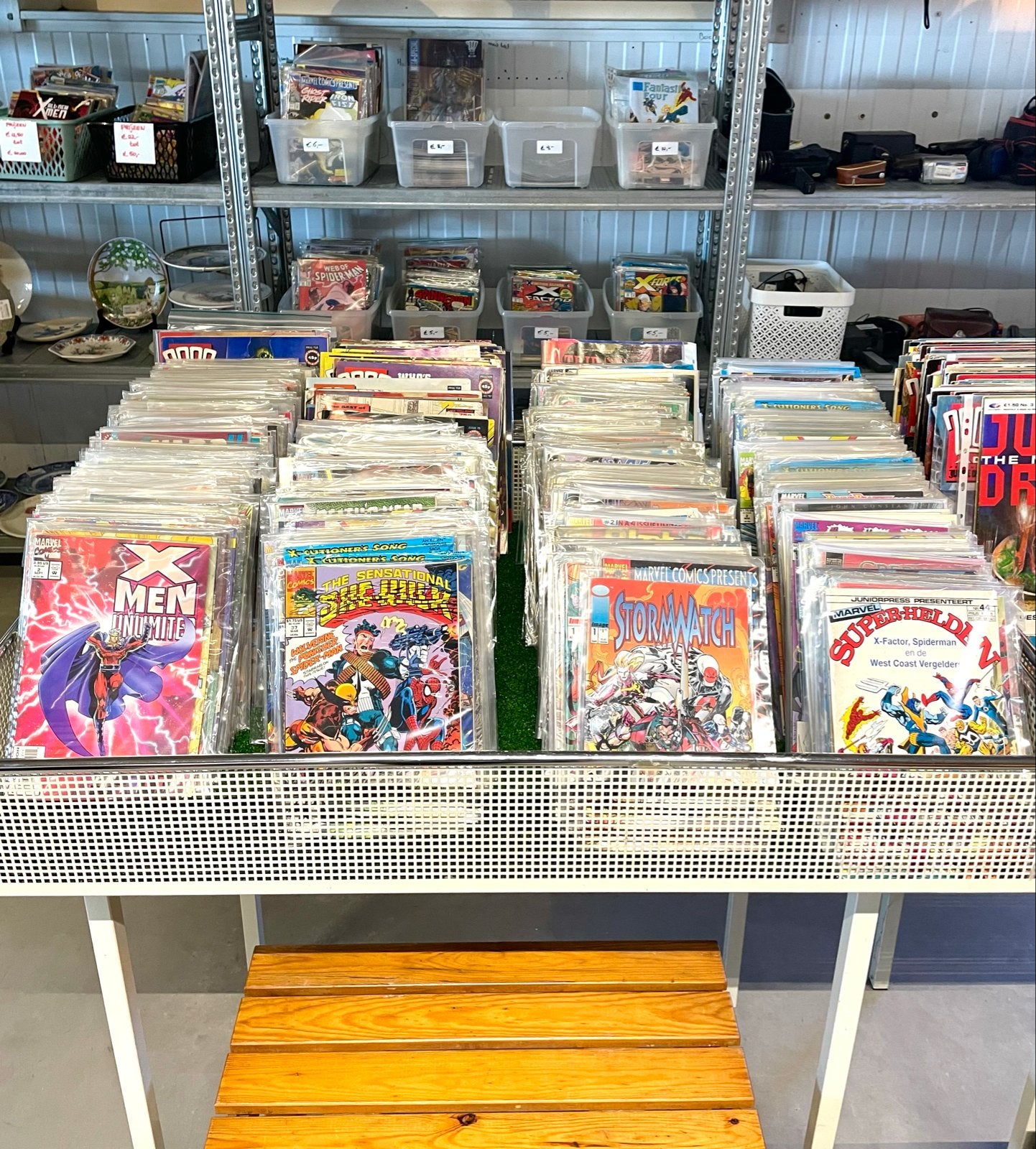 Partij Marvel superhelden stripboeken / comics - 1500 stuks, Boeken, Strips | Comics, Meerdere comics, Ophalen, Gelezen, Amerika