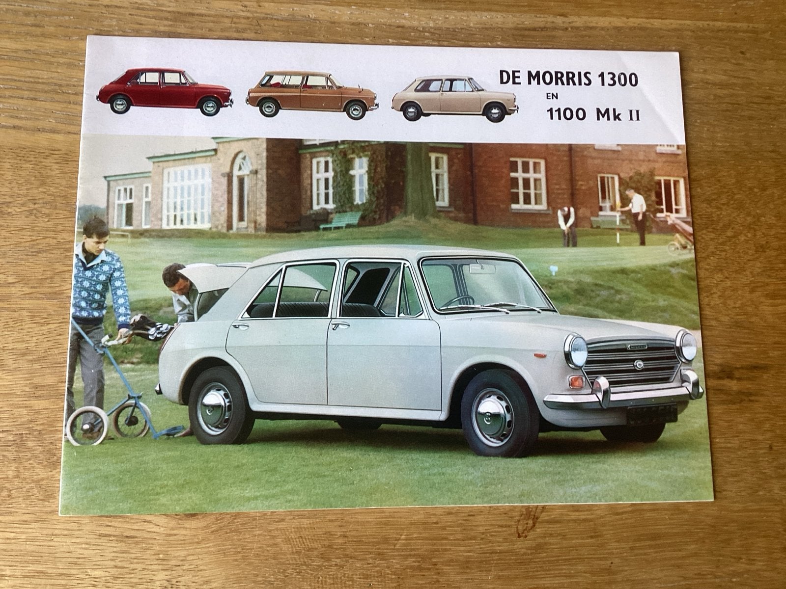 Morris 1100 Mk II en 1300 brochure, Boeken, Auto's | Folders en Tijdschriften, Ophalen of Verzenden, Zo goed als nieuw, Overige merken