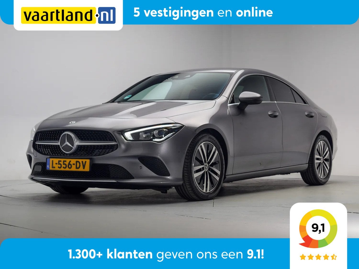 Mercedes-Benz CLA-Klasse 180 Luxury Aut. [ Wide-screen sfeer, Automaat, CLA, Gebruikt, 4 cilinders