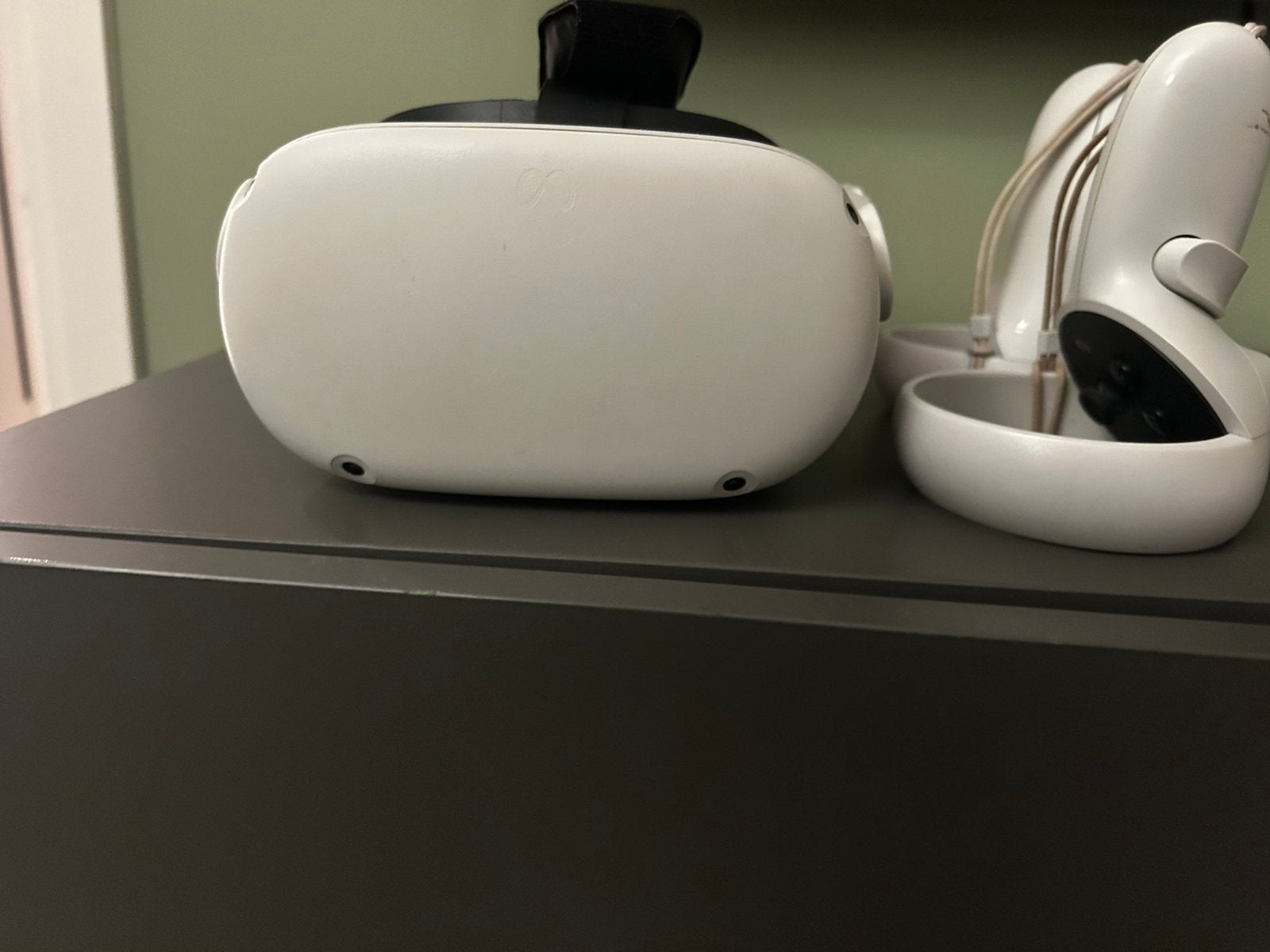Oculus quest 2 met headstrap, Spelcomputers en Games, Verzenden, Gebruikt, VR-bril, Overige platformen