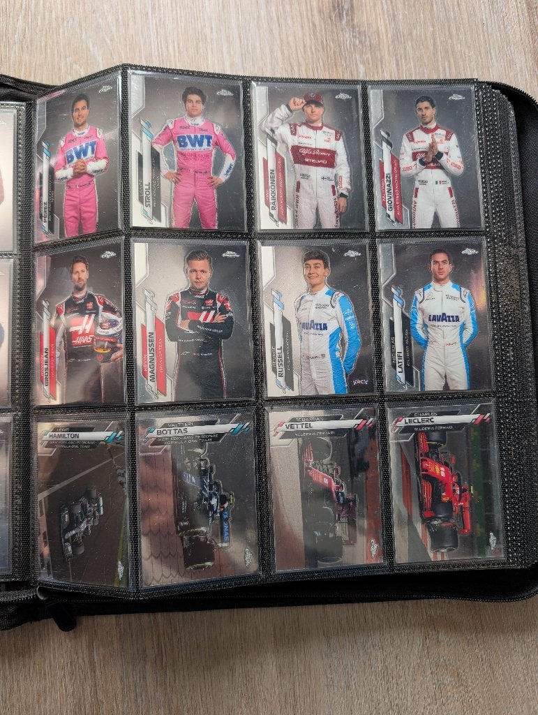 2020 topps chrome f1 full base set, Verzamelen, Ophalen of Verzenden, Zo goed als nieuw, Formule 1
