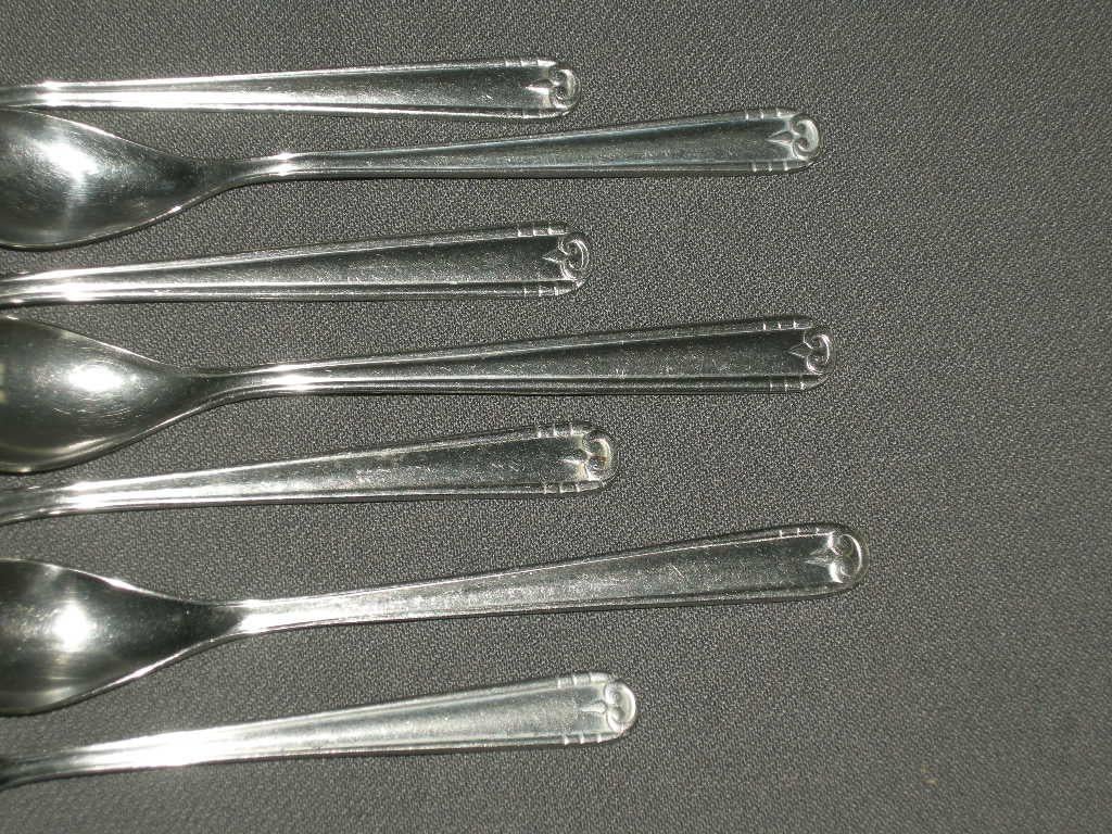 Sola GZ model 100, set van 7 koffielepeltjes, Ophalen of Verzenden