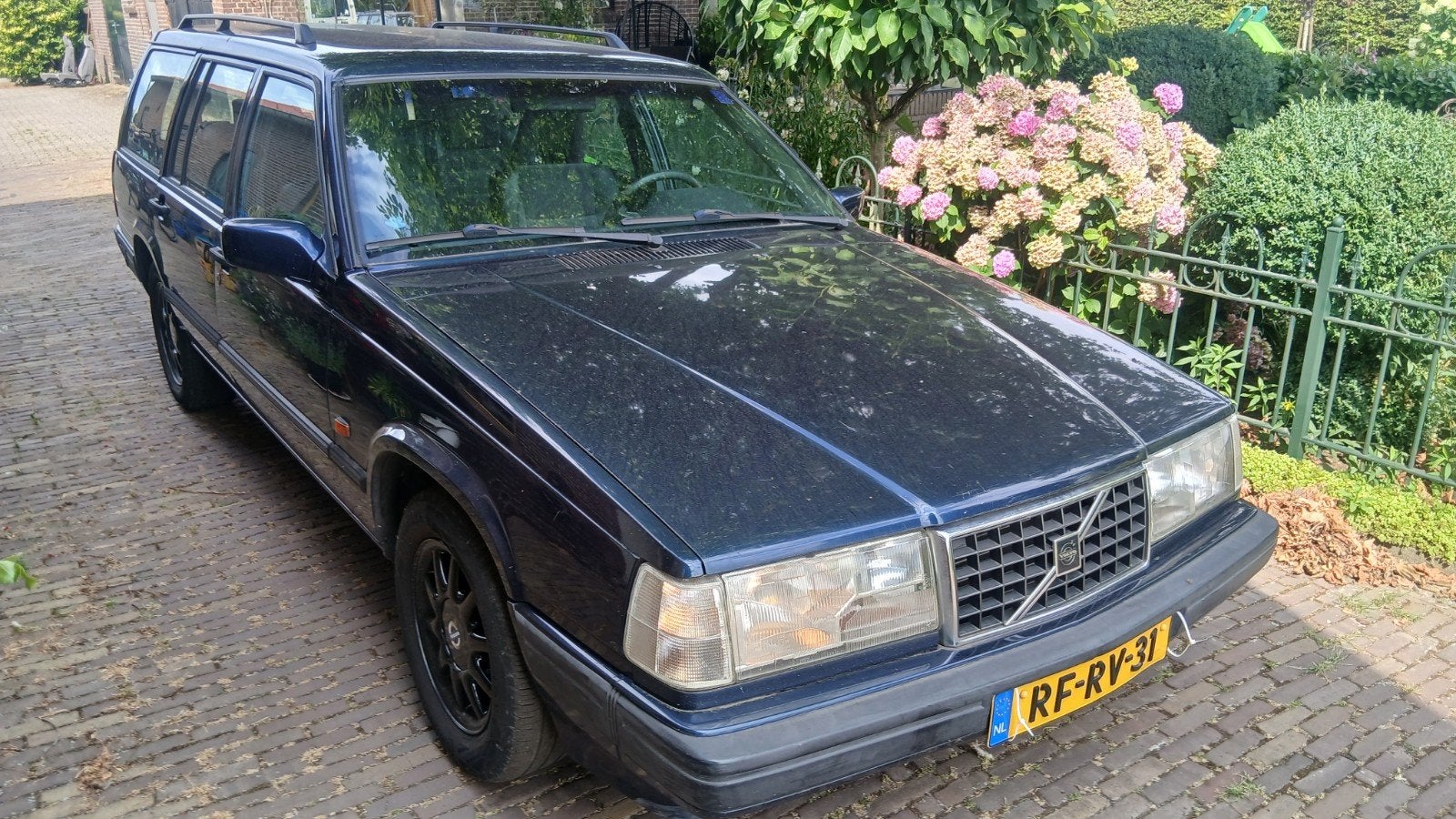 Volvo 940 2.3 IC 1997 LPG G3 nw apk airco garantie, Auto's, 4 cilinders, Blauw, 1465 kg, Origineel Nederlands