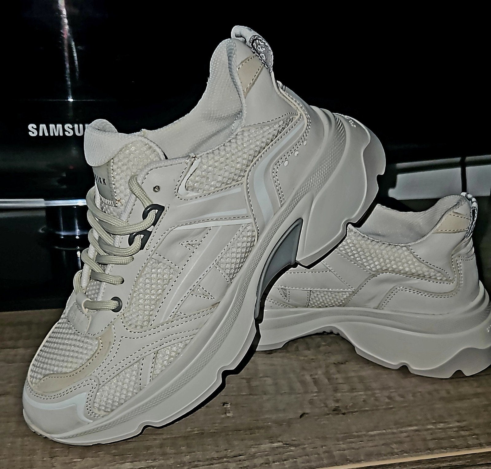Nieuw! Nubikk Ross Chunky Sneakers Beige Maat 38, Ophalen of Verzenden, Nieuw, Beige, Sneakers of Gympen