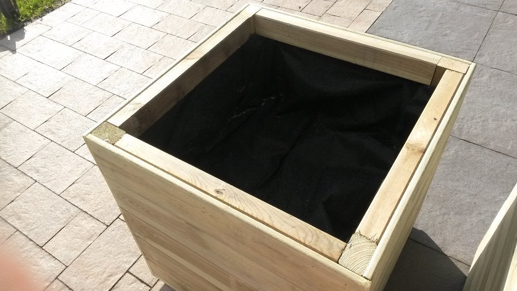 strakke plantenbak, Vierkant, Nieuw, Ophalen of Verzenden, Binnen