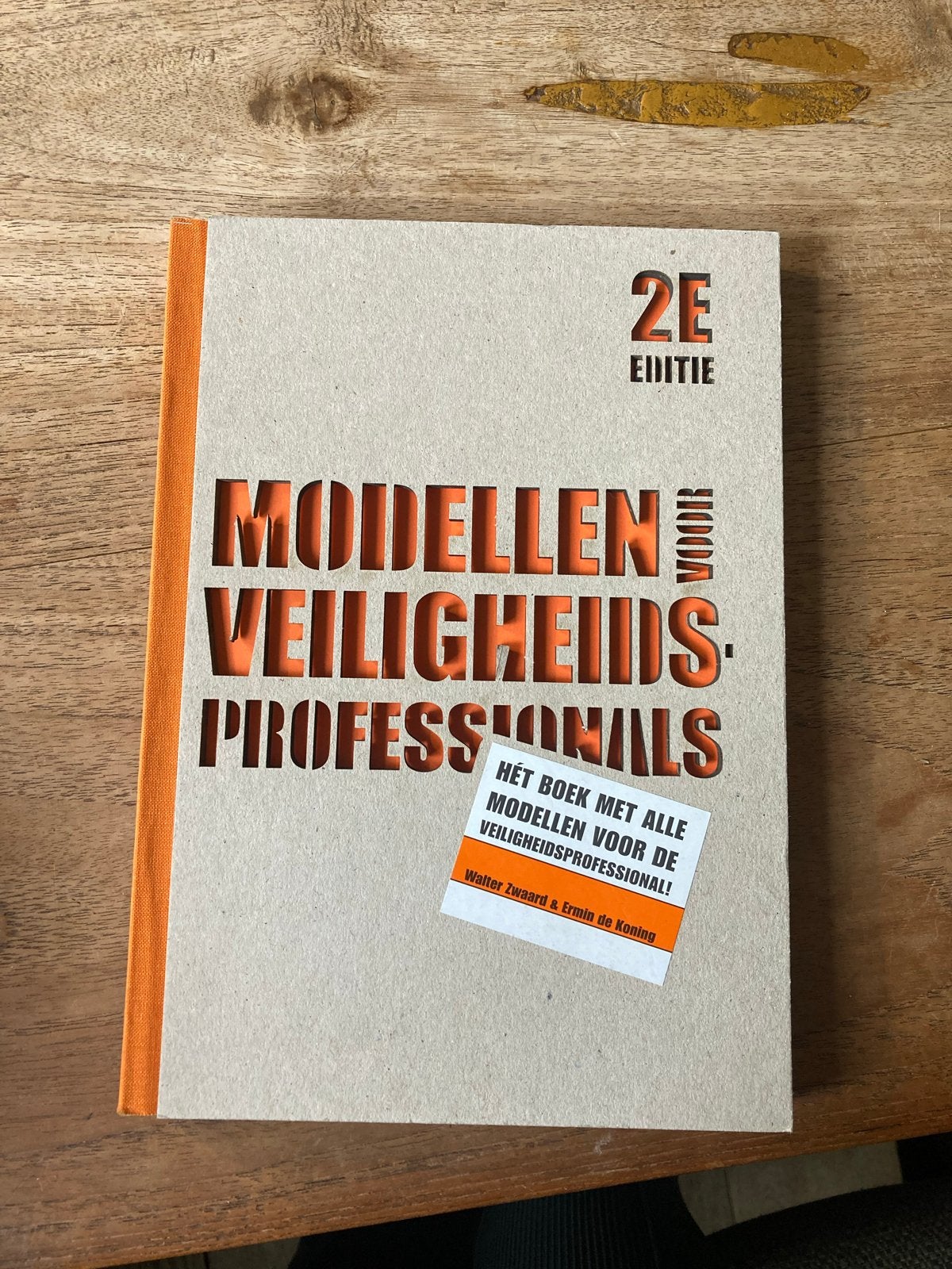 Modellen voor Veiligheidsprofessionals - 2e editie, Ophalen of Verzenden, Gamma, Gelezen, HBO
