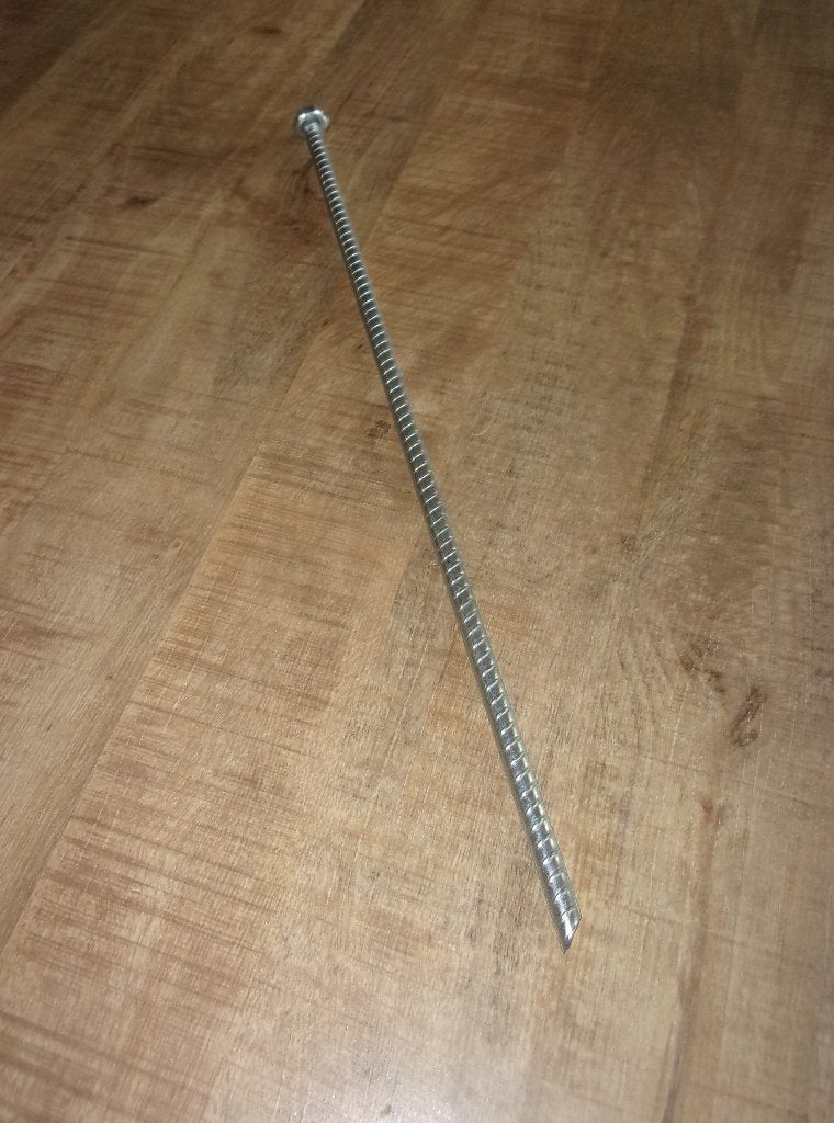 Gegalvaniseerde grondankers 70 cm grondbouten, Ophalen of Verzenden, Nieuw, 250 mm of meer, Overige typen