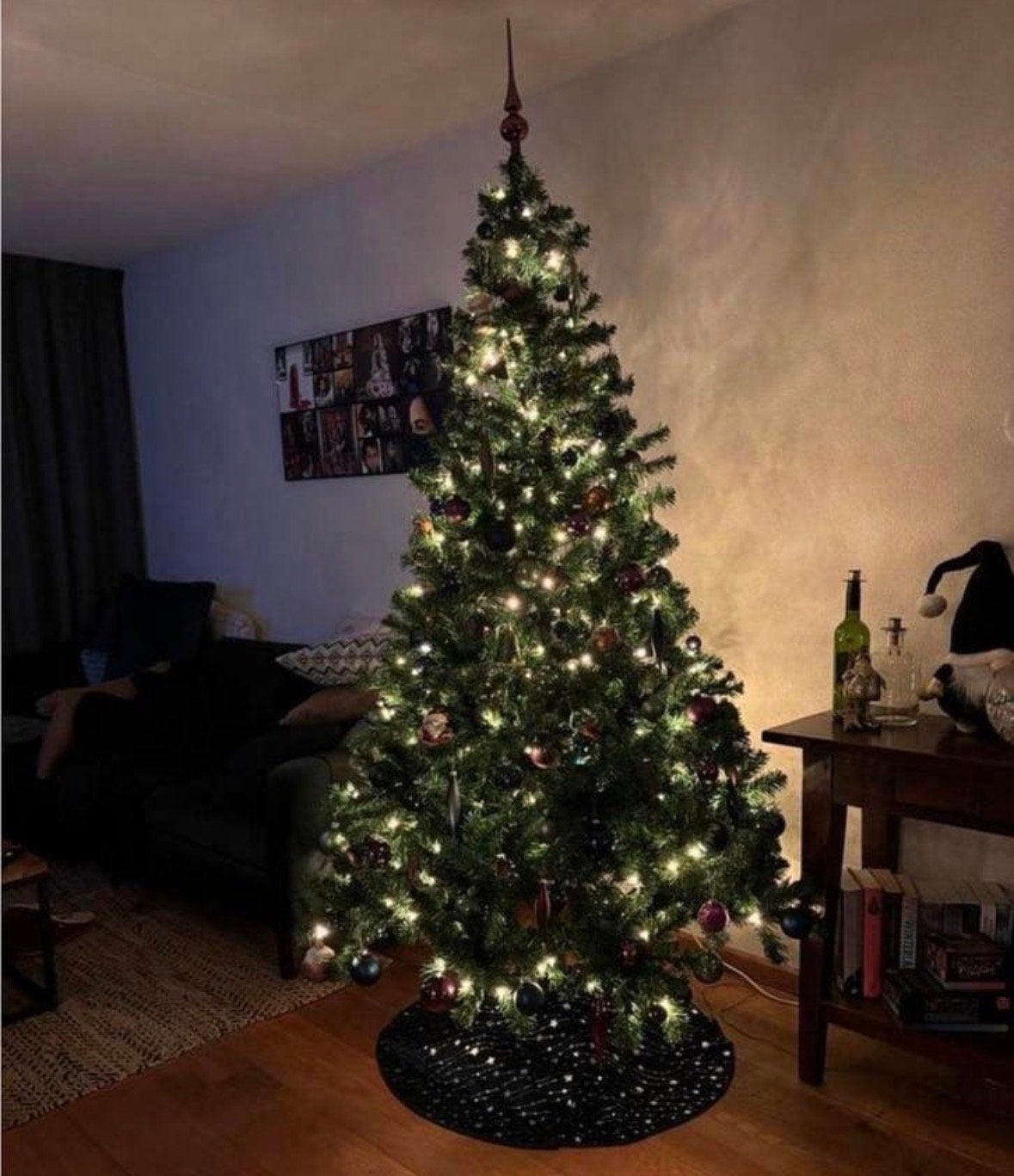 De Christmas Goods kunstkerstboom Minnesota LED van 210 cm, Ophalen, Zo goed als nieuw