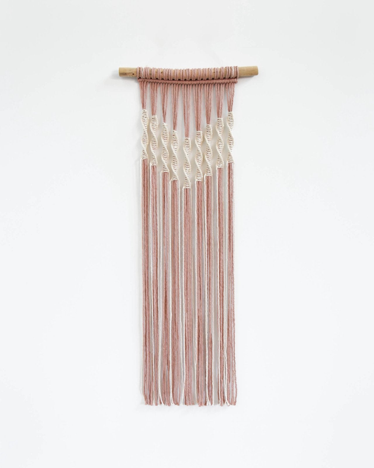 Nieuw wandkleed nature in Blush 41 x 100 cm handgemaakt, Ophalen of Verzenden, Nieuw