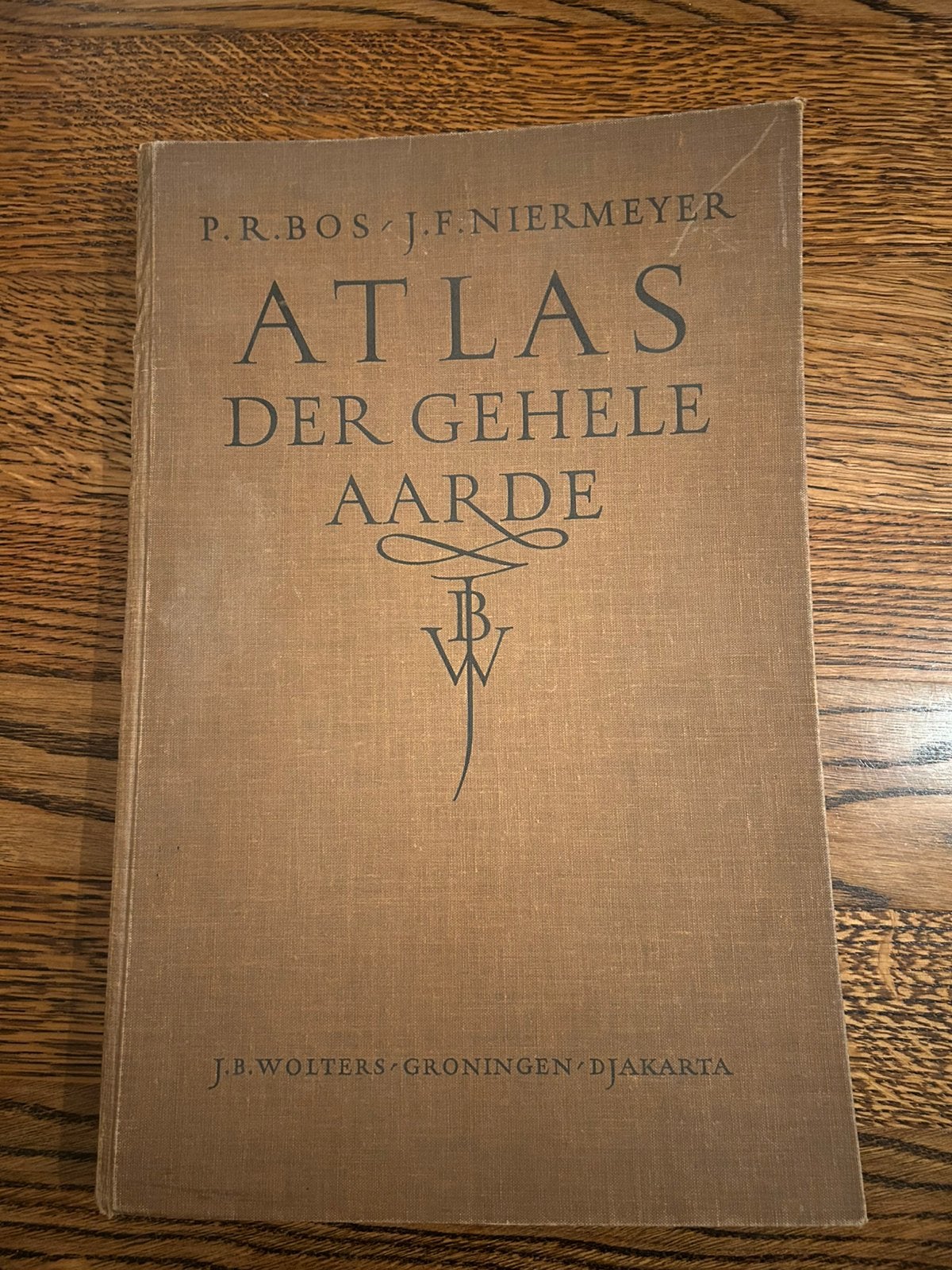 Historische Schoolatlas der geheele aarde , JB Wolters, Overige atlassen, Ophalen of Verzenden, Zo goed als nieuw, 1800 tot 2000