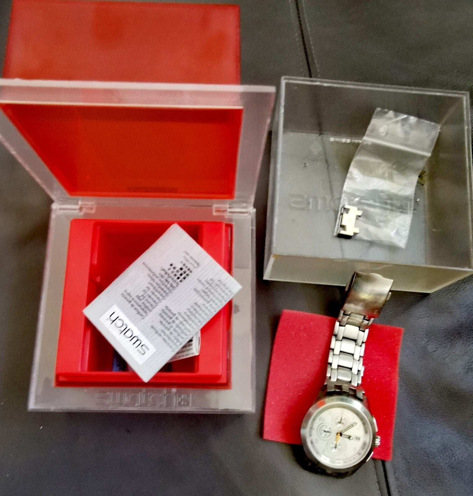 Swatch Chronograph Automatisch Horloge (Breitling uurwerk), Sieraden, Tassen en Uiterlijk, Horloges | Heren, Polshorloge, Swatch