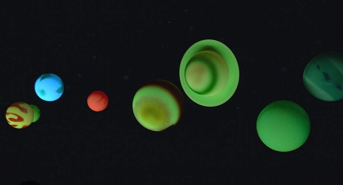 3D Zonnestelsel Model voor Kinderen - glow in the dark, Kinderen en Baby's, Ophalen of Verzenden, Gebruikt, Ontdekken