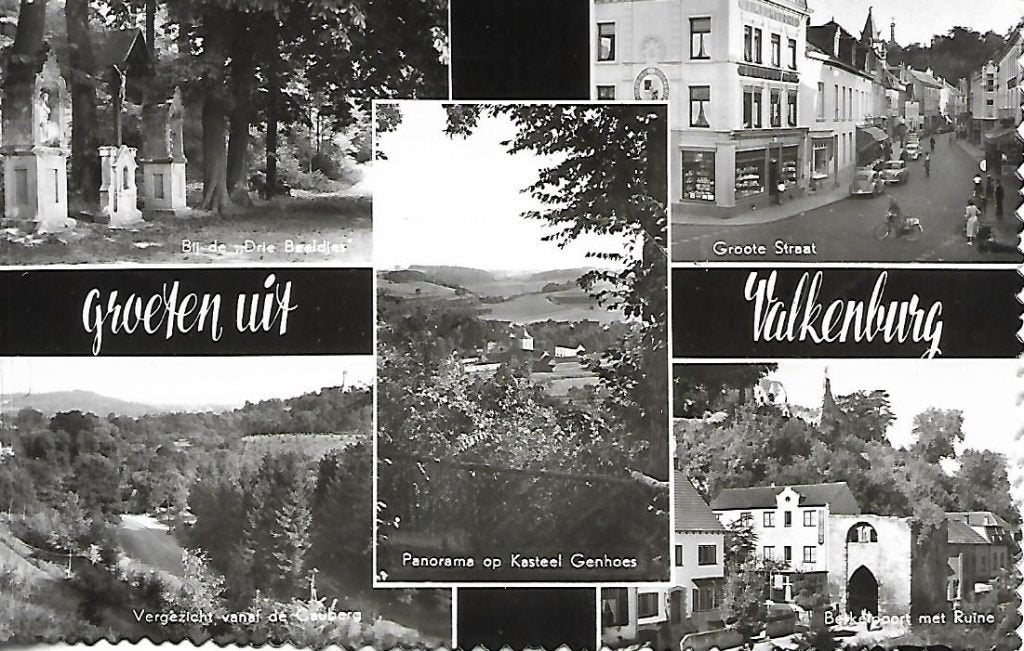 Valkenburg- -5-luik., Verzenden, 1960 tot 1980, Gelopen, Limburg