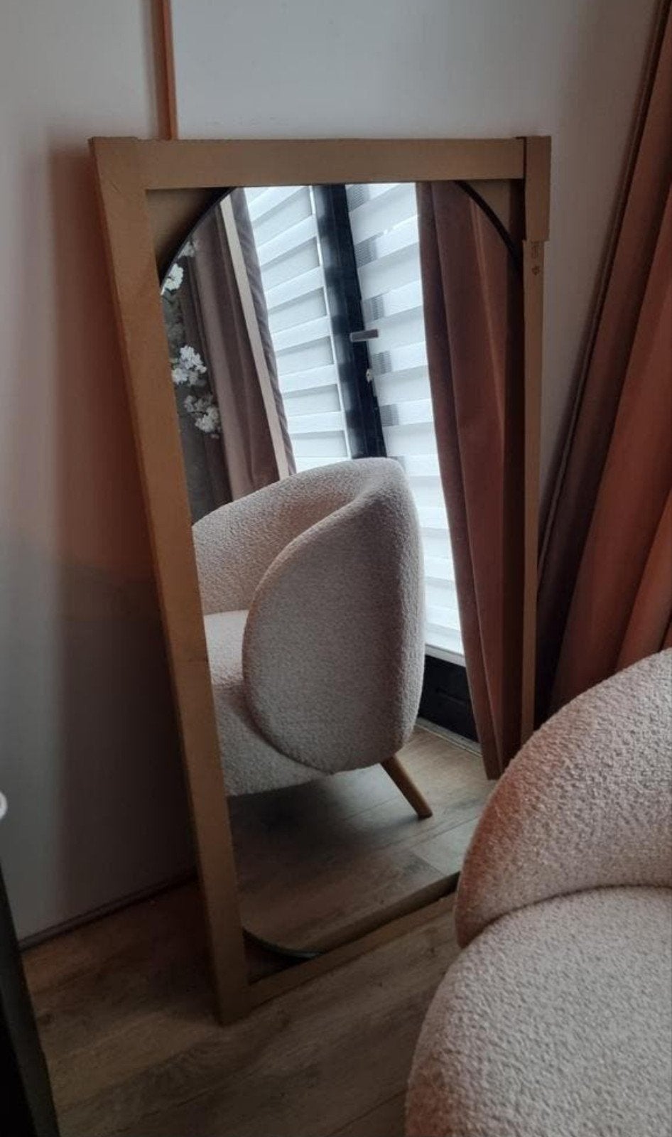 Nieuwe spiegel, Huis en Inrichting, Woonaccessoires | Spiegels, Ophalen, Nieuw, Rechthoekig, Minder dan 100 cm