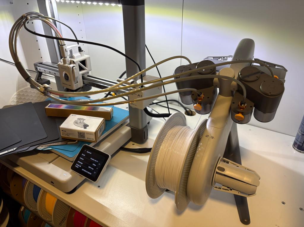 Bambulab A1 Combo, Computers en Software, 3D Printers, Zo goed als nieuw, Ophalen