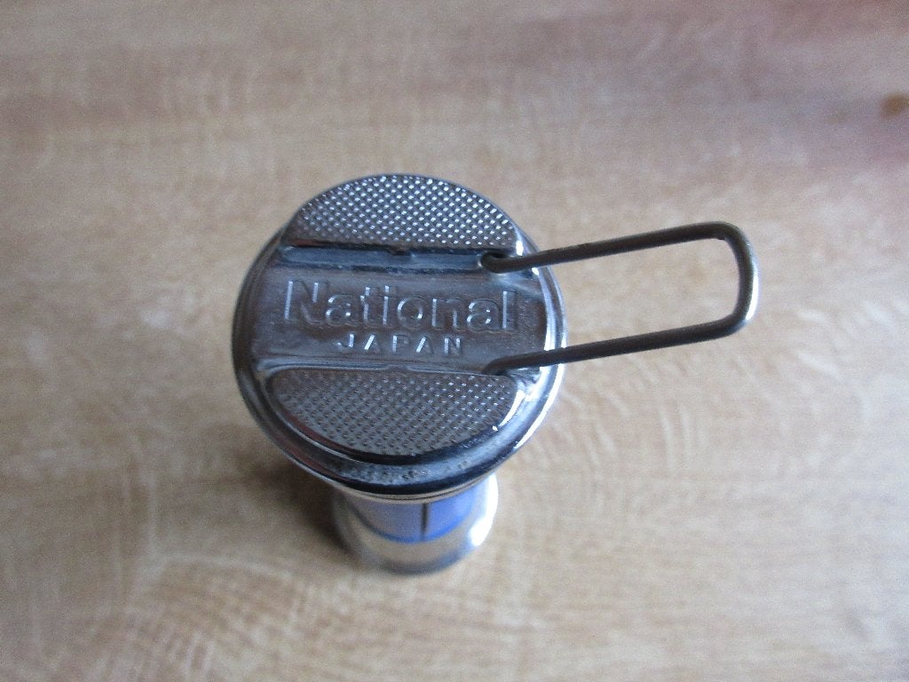 Zaklantaarn flashlight National Panasonic retro vintage, Ophalen of Verzenden