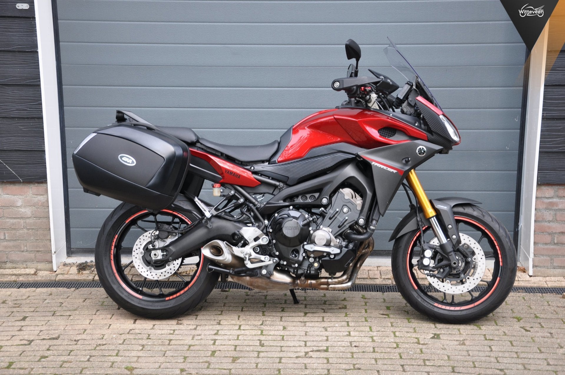 Yamaha Tracer 900 ABS weinig kilometers, kofferset, Handvatverwarming, Bedrijf, Meer dan 35 kW, Toermotor