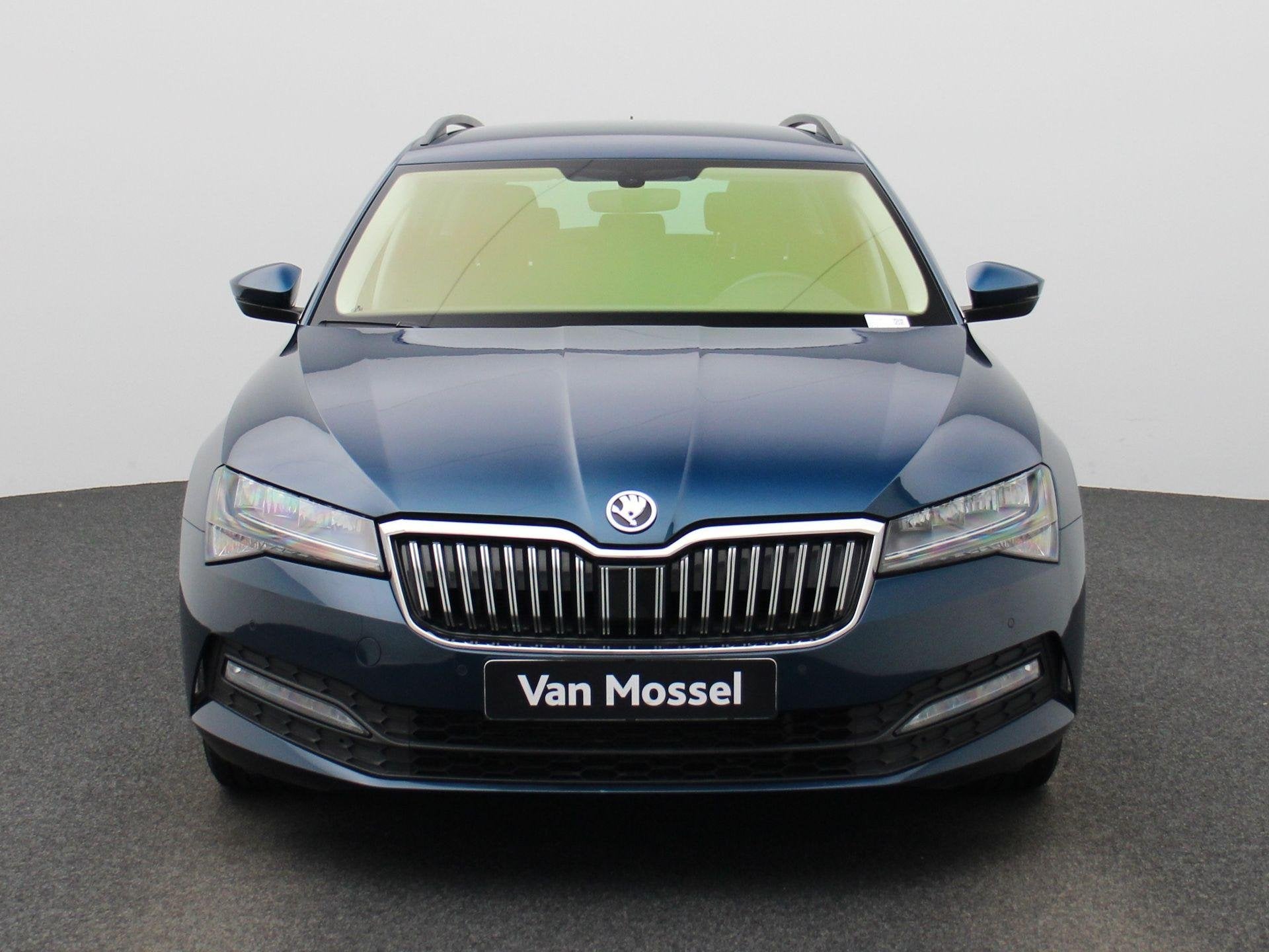 Skoda Superb 2.0 TDI Business Edition | ACC | Trekhaak | Ach, Auto's, 12 maanden, Gebruikt, 4 cilinders, Blauw