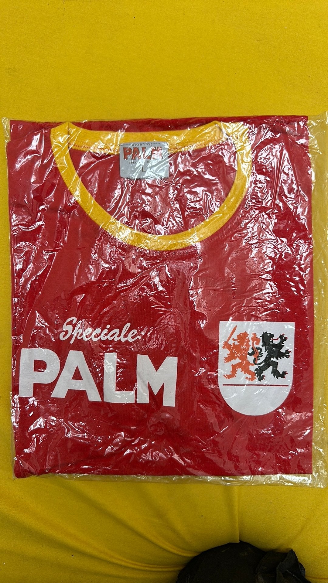 T shirt / editie Palm speciale ..orange devil, Verzamelen, Biermerken, Ophalen of Verzenden, Nieuw, Kleding, Palm