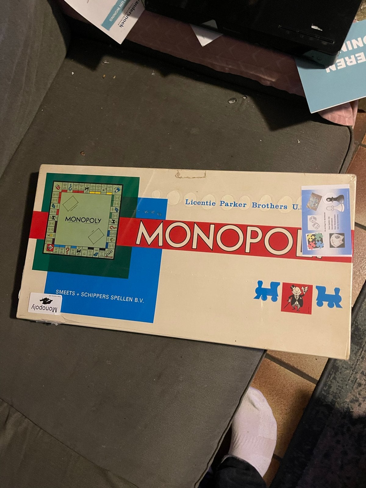 Monopoly Bordspel - Klassieke Editie, Drie of vier spelers, Ophalen of Verzenden, Gebruikt