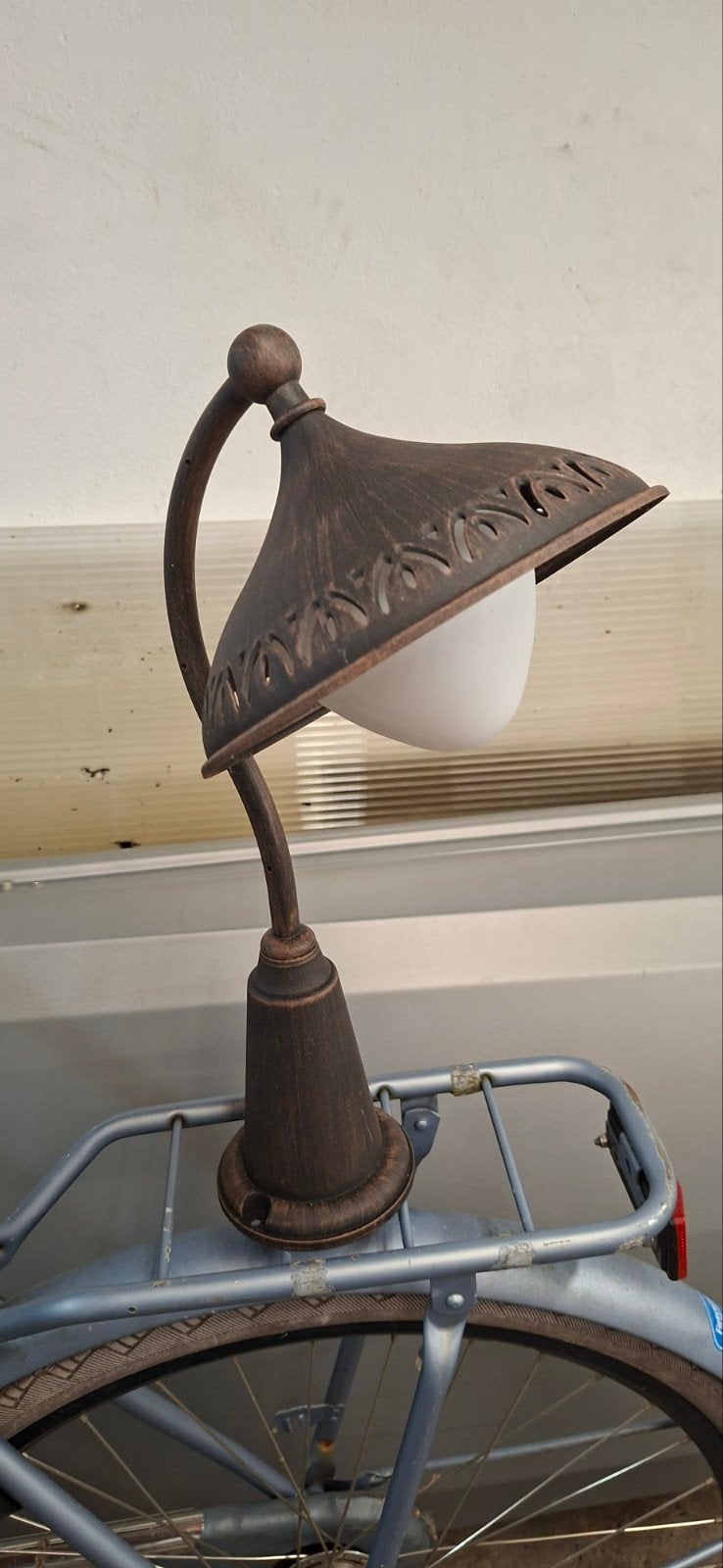 twee buitenlampen, Tuin en Terras, Ophalen, Minder dan 50 watt, Staande lamp, Nieuw