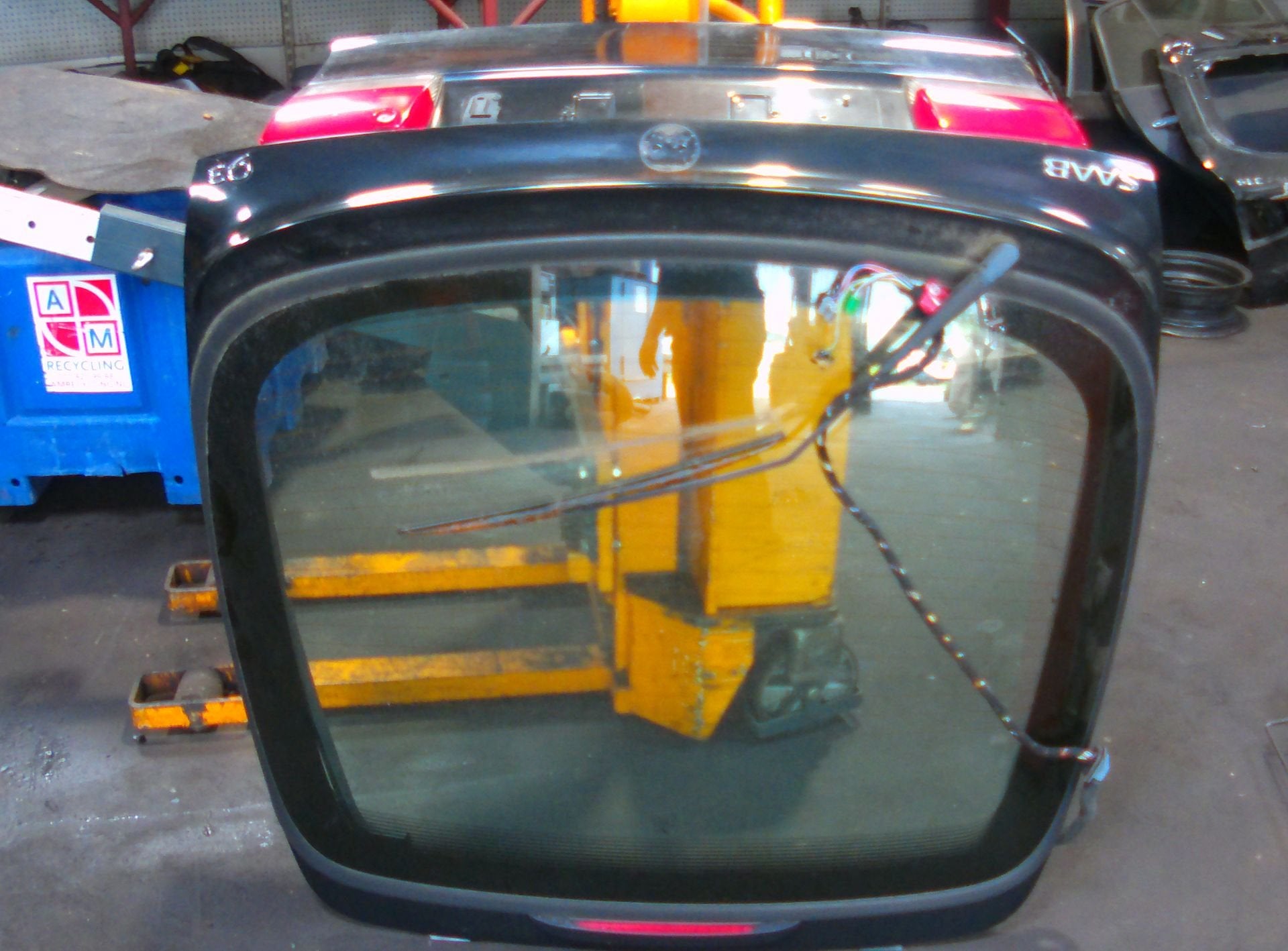 achterklep saab 9-3 1999, Auto-onderdelen, Gebruikt, -, Ophalen of Verzenden, -