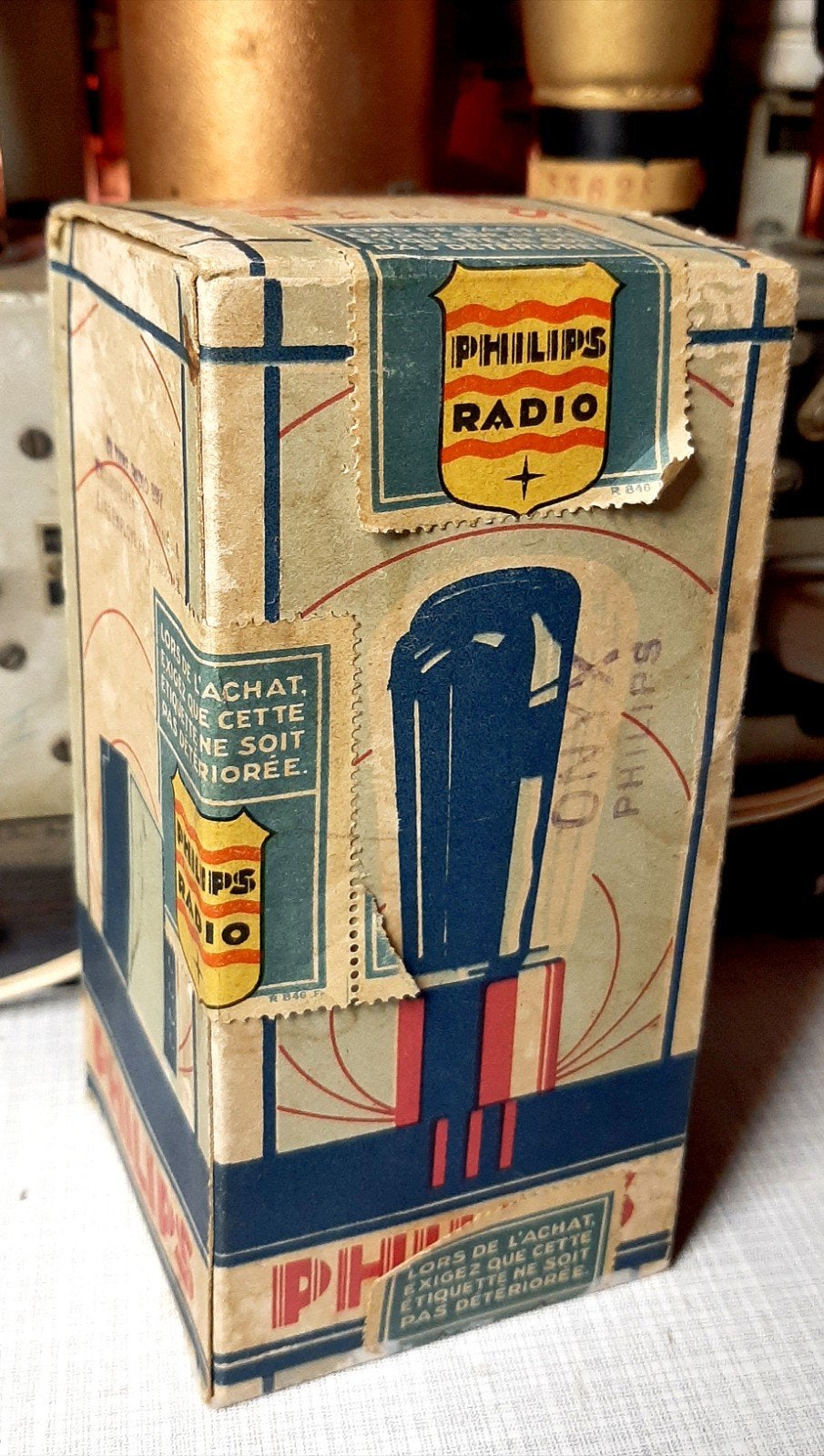 Philips 506 gelijkrichterbuis nieuw, Antiek en Kunst, Ophalen of Verzenden
