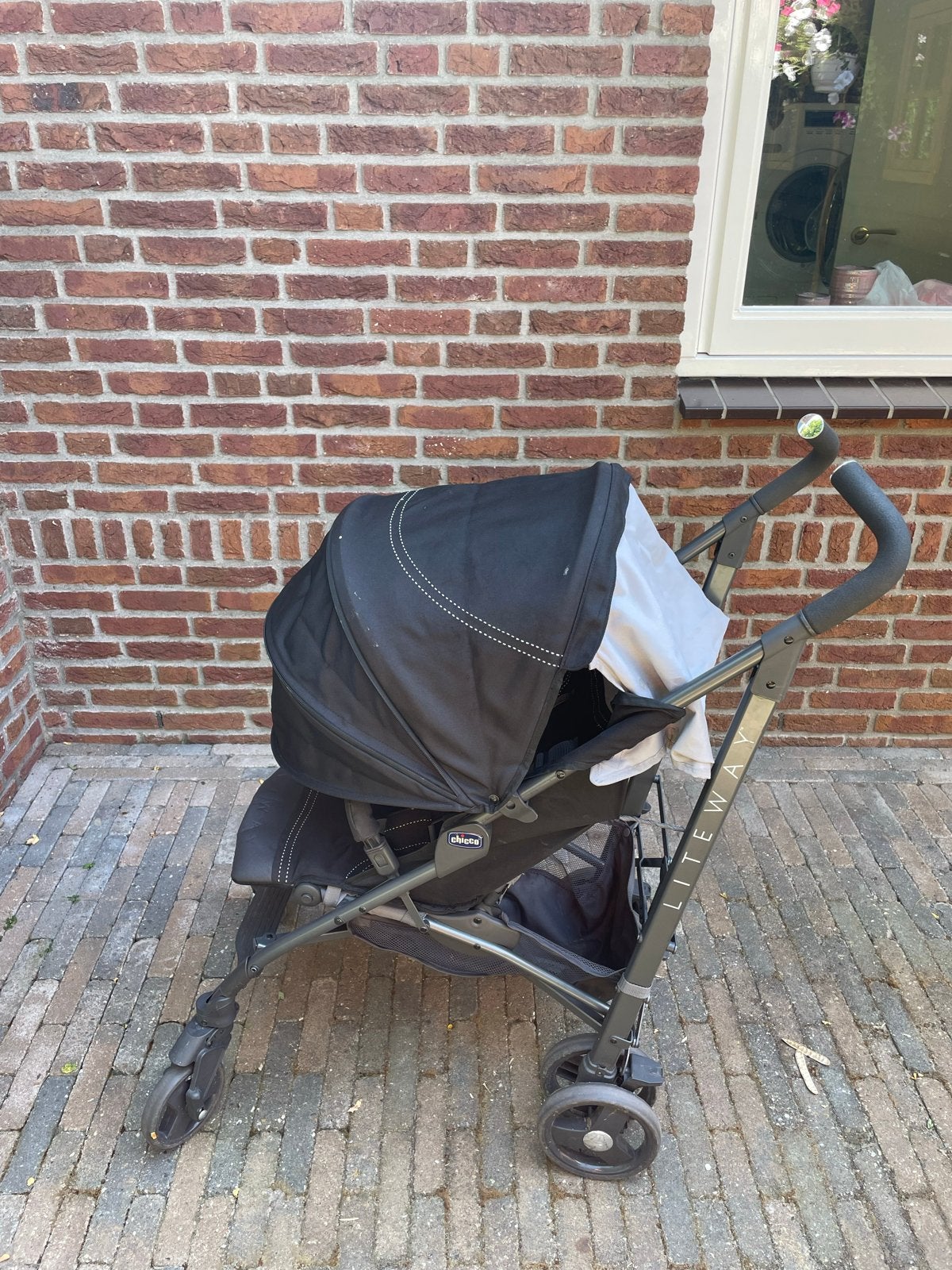 Chicco Liteway buggy - Compact en comfortabel, Kinderen en Baby's, Buggy's, Ophalen of Verzenden, Zo goed als nieuw, Overige merken