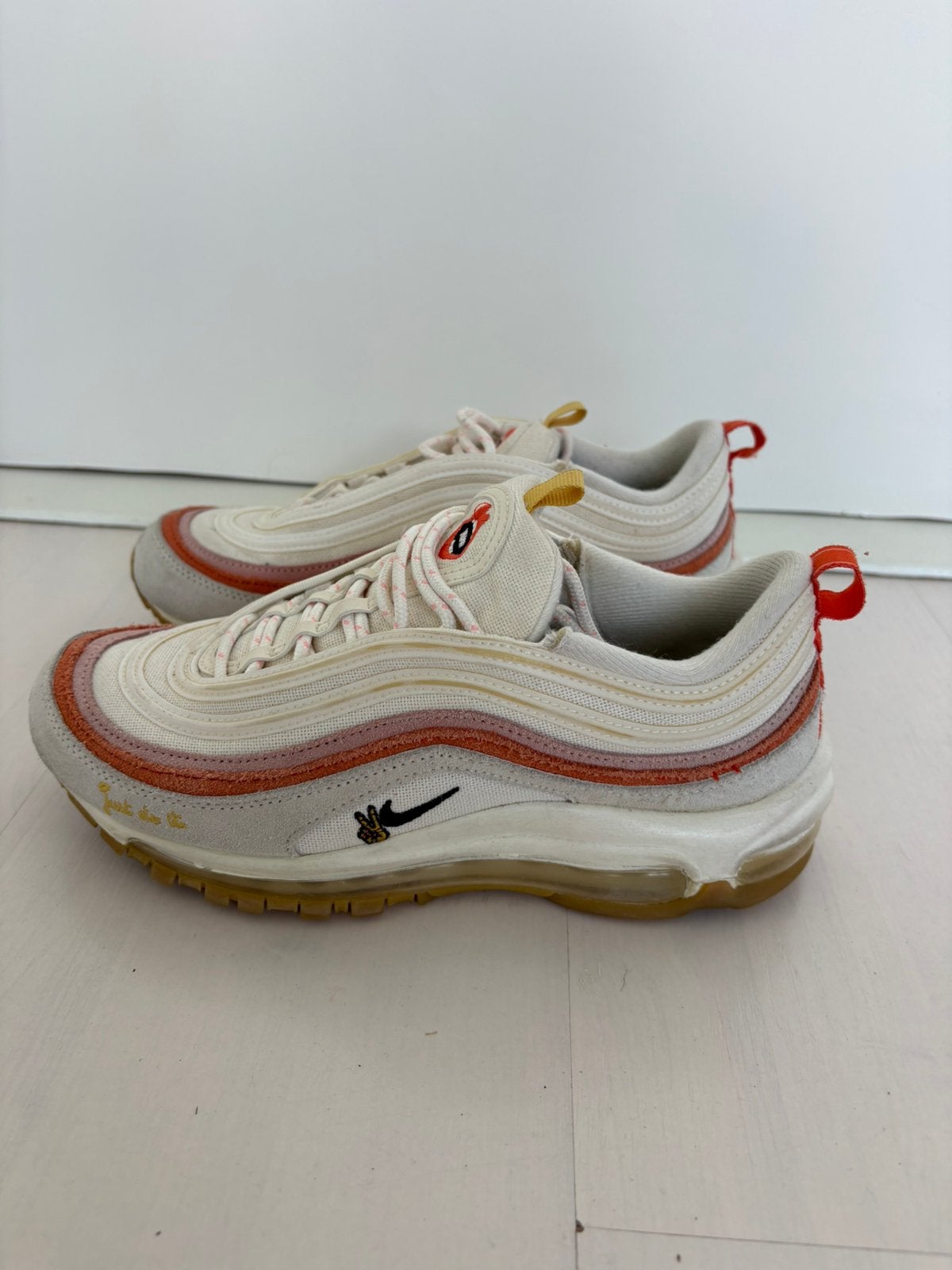 Nike Air Max 97, Rock N Roll, Ophalen of Verzenden, Zo goed als nieuw, Zwart, Sneakers of Gympen