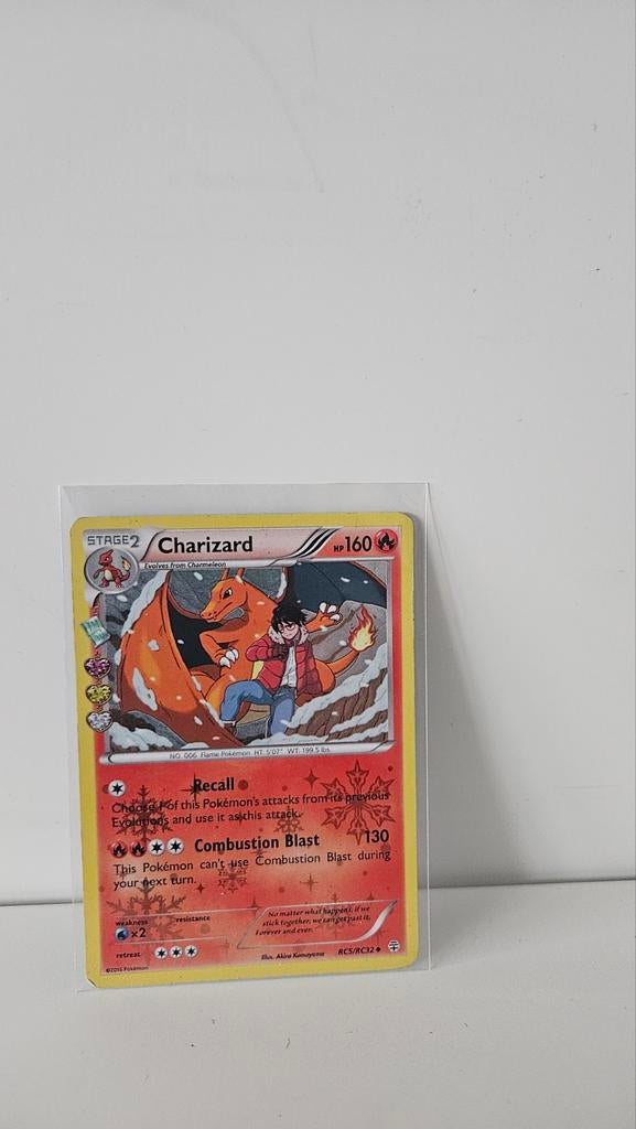 Charizard Pokémon Kaart - RC5/RC32 - Zo goed als nieuw, Ophalen of Verzenden, Zo goed als nieuw, Losse kaart