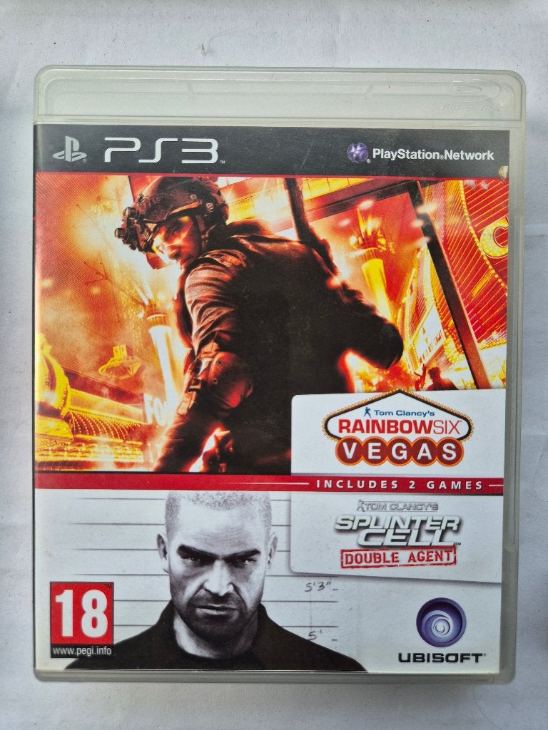 tom clancy's RAINBOW SIX / SPLINTER CELL double agent, Gebruikt, 1 speler, Racen en Vliegen, Ophalen of Verzenden