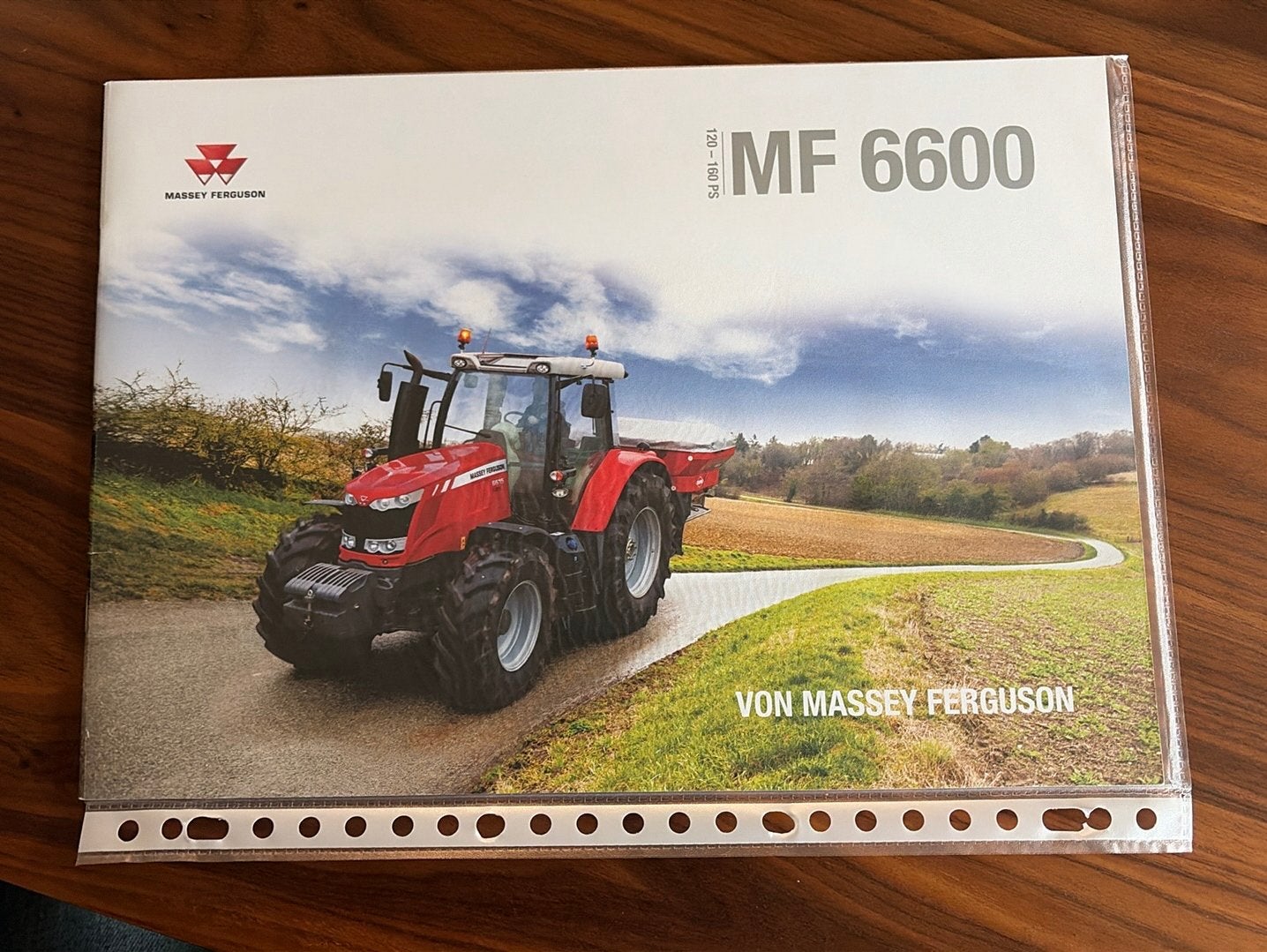 MF 6600 brochure, Ophalen of Verzenden, Zo goed als nieuw, Overige merken