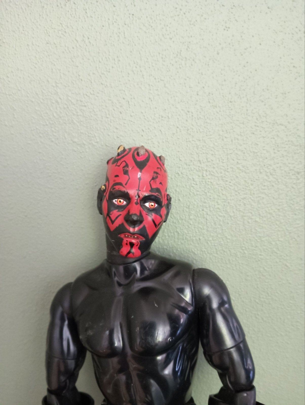 Darth-naul pop, Ophalen of Verzenden, Zo goed als nieuw, Actiefiguur of Pop