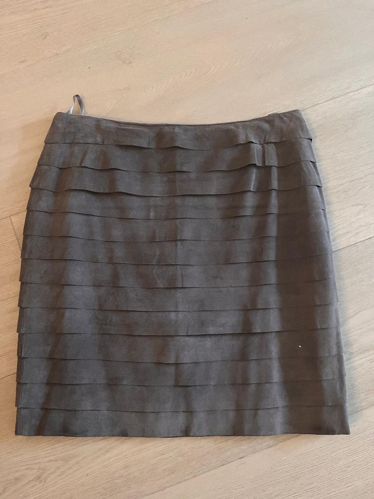 Zgan suede rokje Blacky Dress (38), Kleding | Dames, Rokken, Maat 38/40 (M), Blacky Dress, Bruin, Ophalen of Verzenden