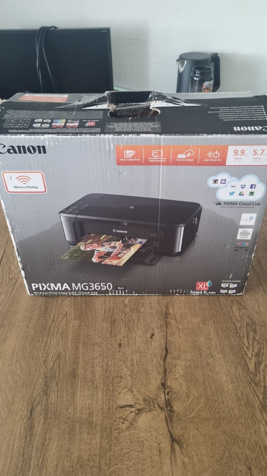 Canon Pixma MG3650 All-in-One Printer, Computers en Software, Gebruikt, Canon, Inkjetprinter, All-in-one