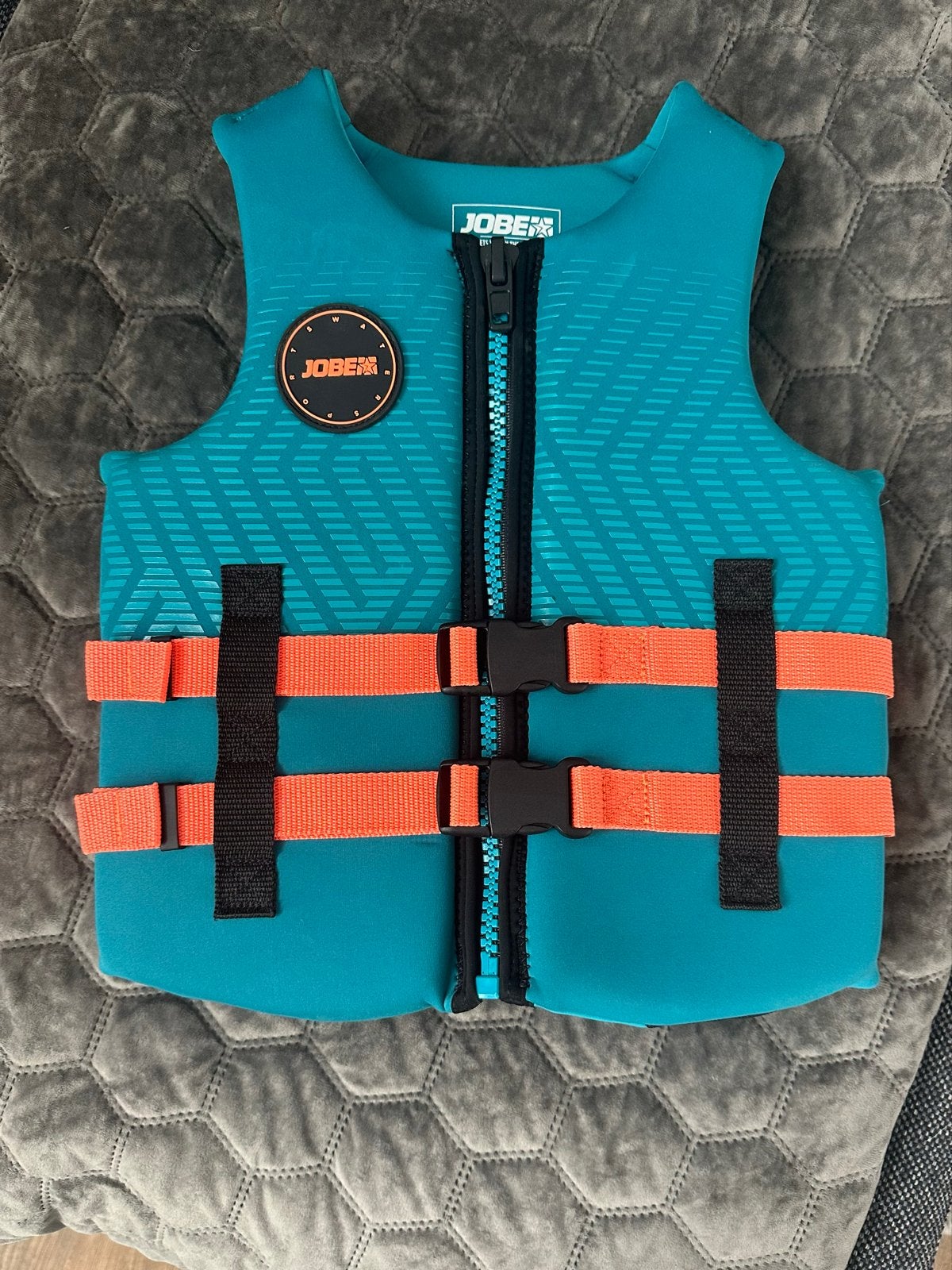 Jobe Neopreen Reddingsvest Jeugd - Maat 140, Watersport en Boten, Watersportkleding, Ophalen of Verzenden, Zo goed als nieuw, Kind