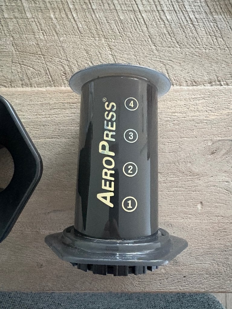 Aero Press, Gebruikt, Koffiemachine, Ophalen of Verzenden, 1 kopje