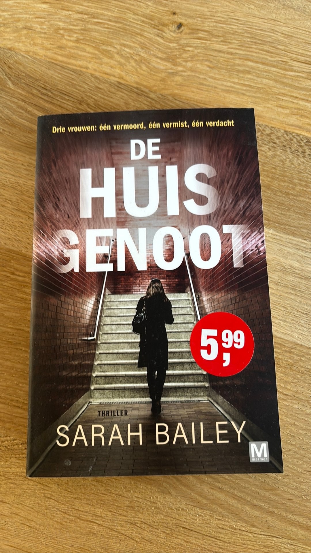 Sarah Bailey - De huisgenoot, Ophalen of Verzenden, Zo goed als nieuw