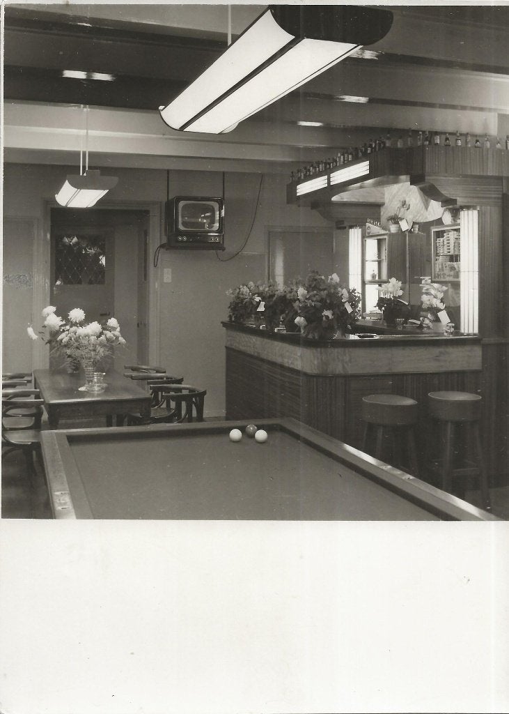 Monster Haagsch Koffiehuis van Knoppert met biljart Foto, Verzamelen, Ophalen of Verzenden, Ongelopen, Zuid-Holland