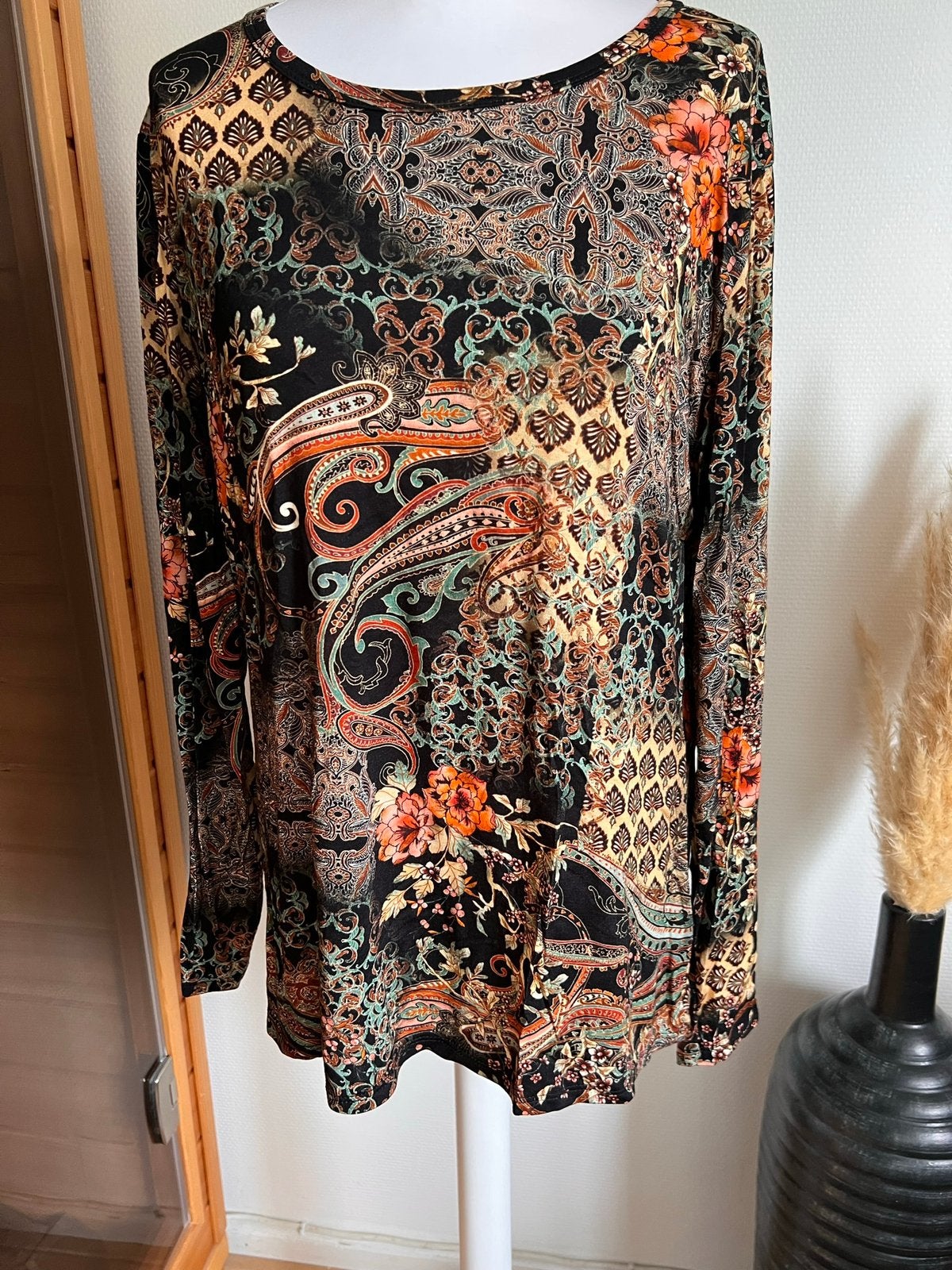 Prachtig meerkleurig taupe shirt maat L van Wittveen, Ophalen of Verzenden, Nieuw