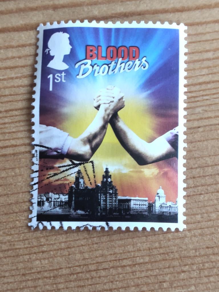 Engeland recent 2011 Musical 1st Blood brothers, Ophalen of Verzenden, Gestempeld