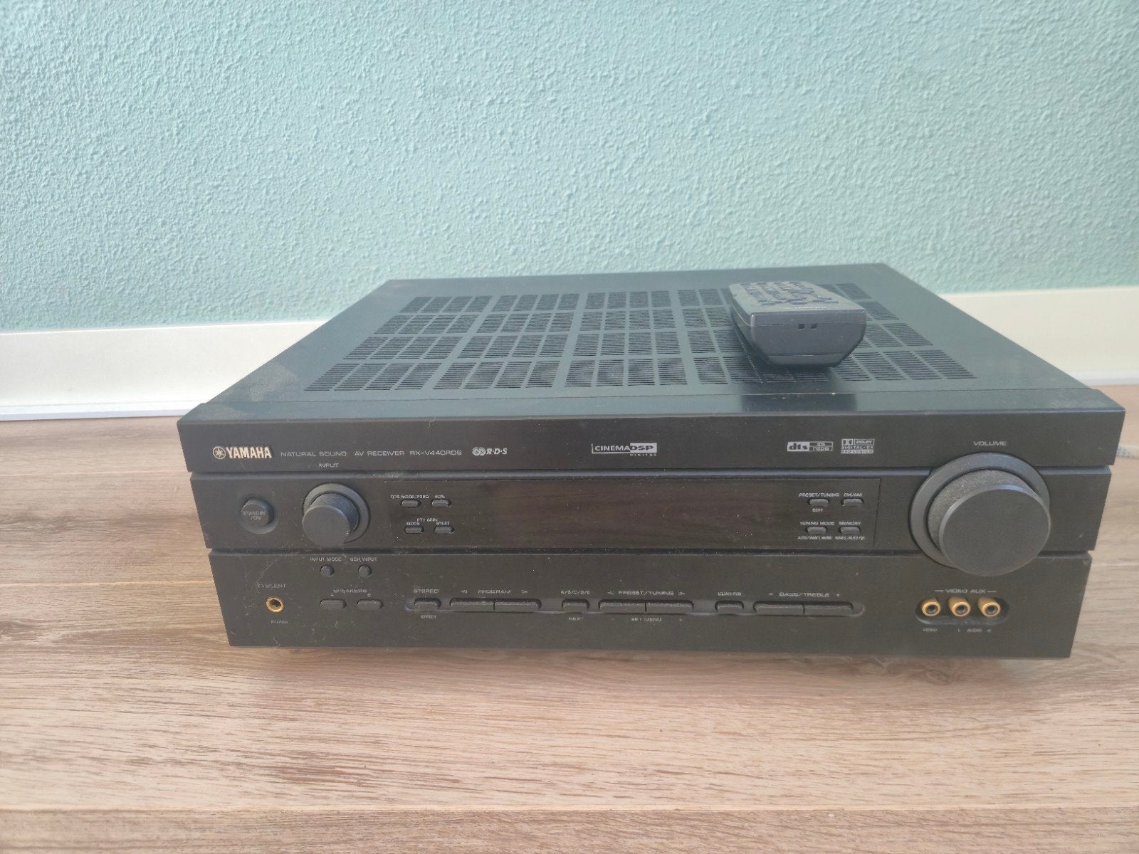 Yamaha RX-V420RDS AV Receiver met afstandsbediening, Gebruikt, Yamaha, Ophalen of Verzenden, 60 tot 120 watt