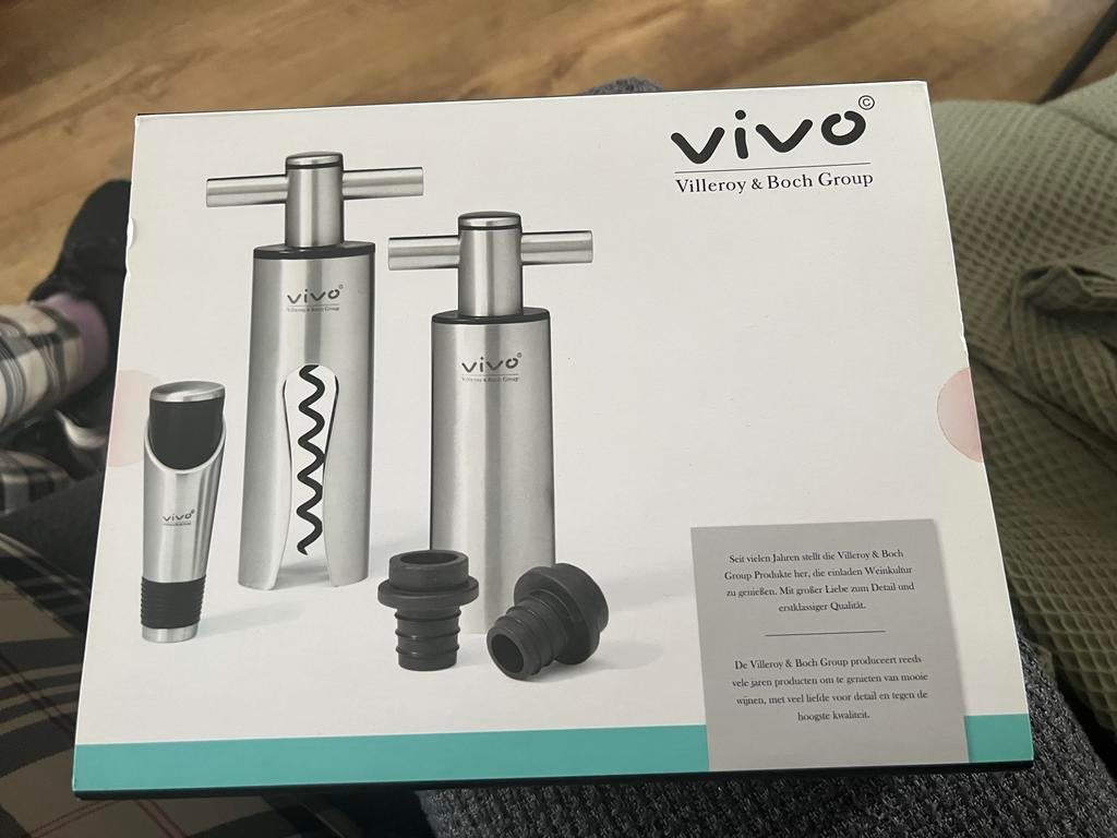 Vivo Villeroy & Boch Wijnaccessoires Set, Ophalen, Zo goed als nieuw