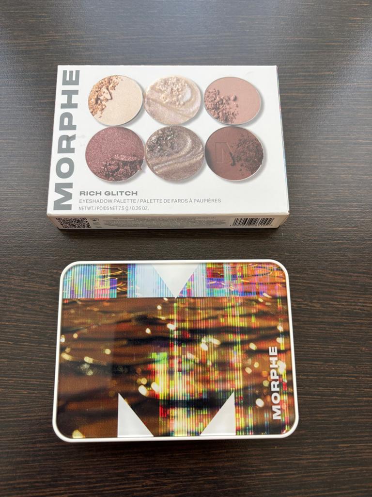 Morphe Rich Glitch Oogschaduw Palet - Nieuw in doos, Nieuw, Ophalen of Verzenden, Make-up, Overige kleuren