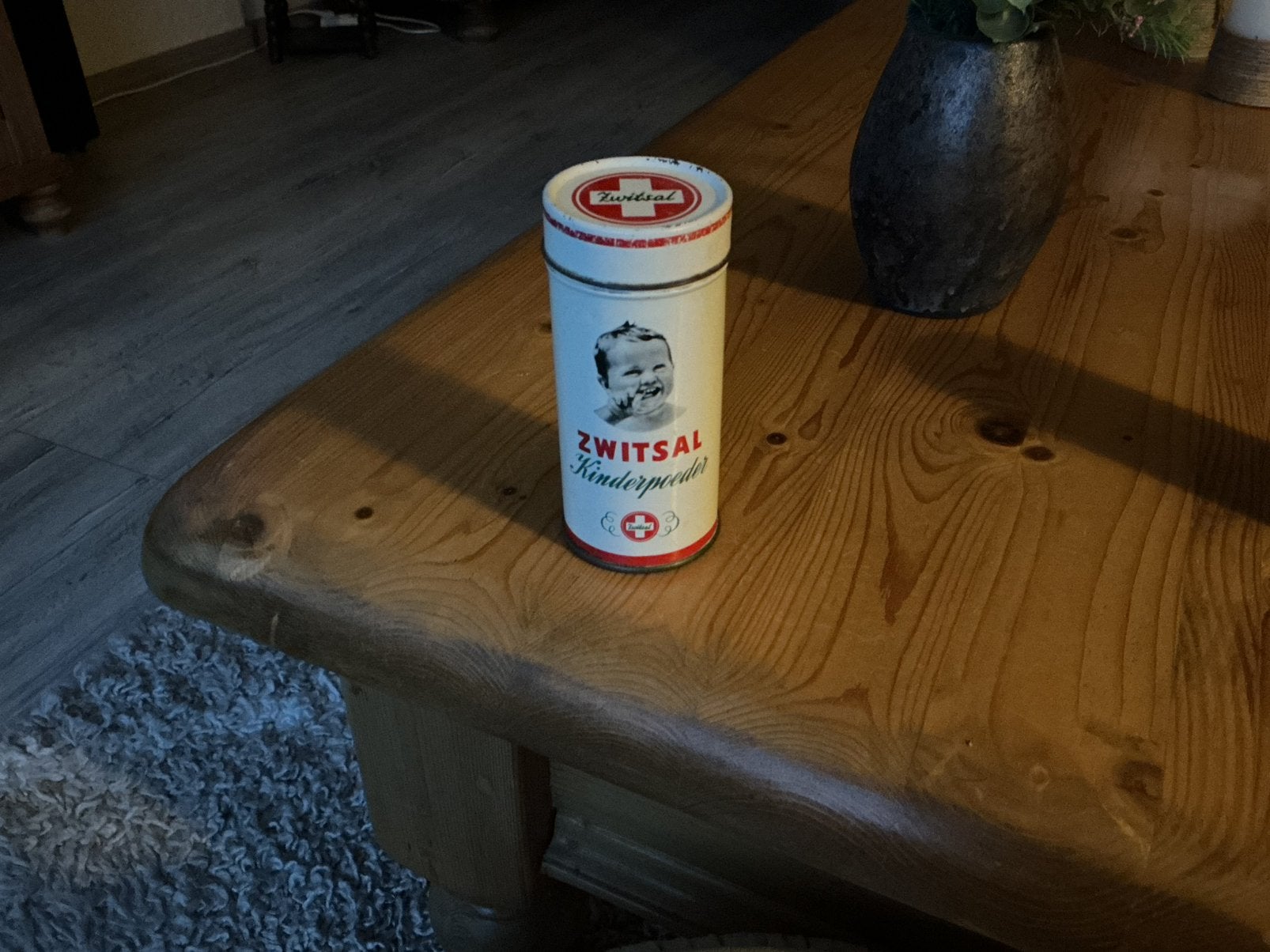 Zwitsal blikje kinderpoeder met dicht kruis, Ophalen of Verzenden, Zo goed als nieuw, Verpakking