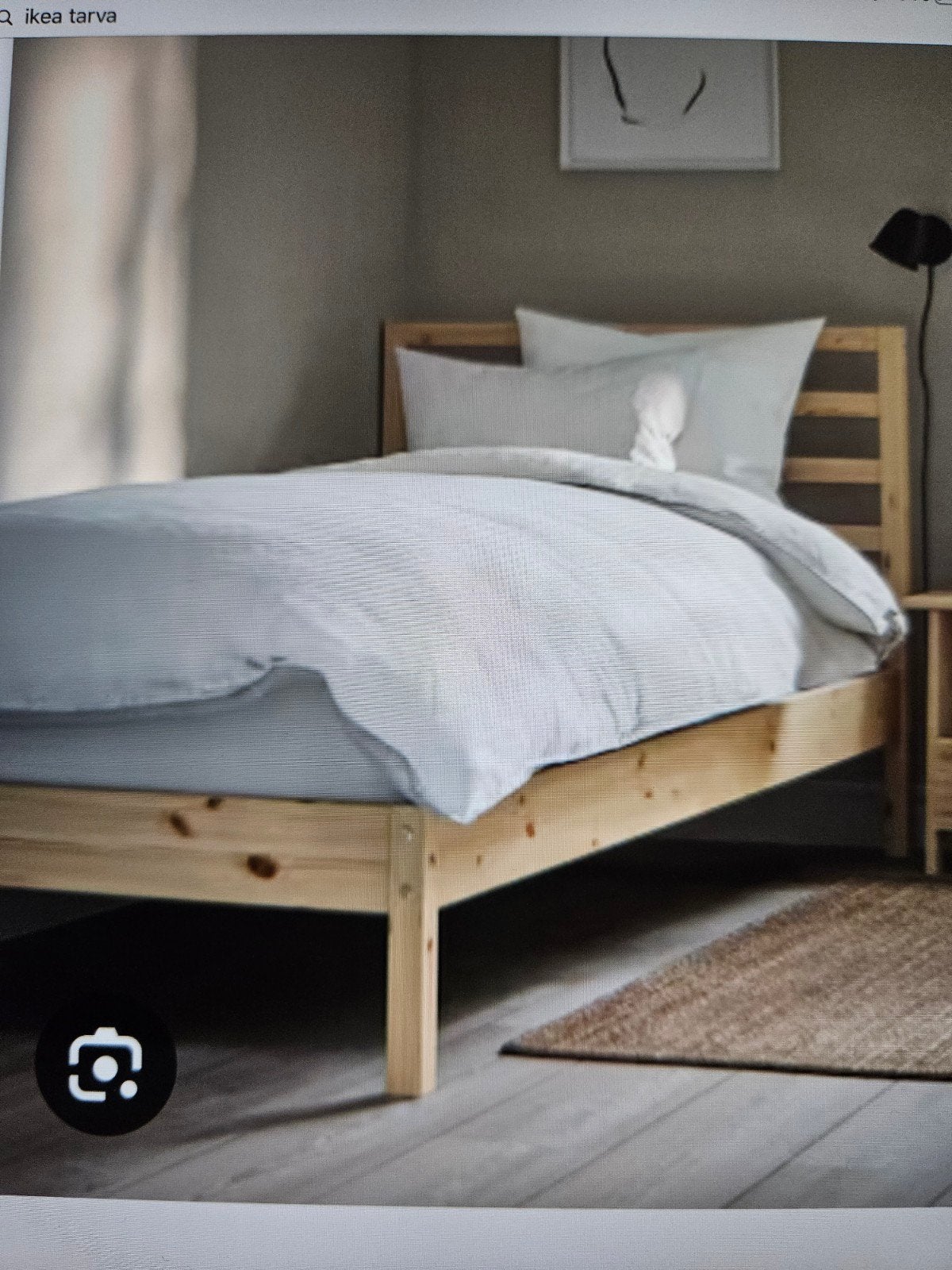 Ikea Tarva 90x200 bedframe, Huis en Inrichting, 90 cm, Eenpersoons, Ophalen of Verzenden, Zo goed als nieuw