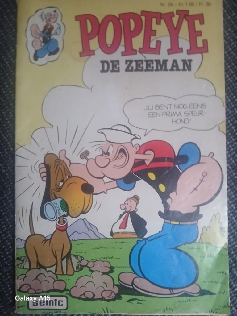 Popeye, Eén stripboek, Ophalen of Verzenden