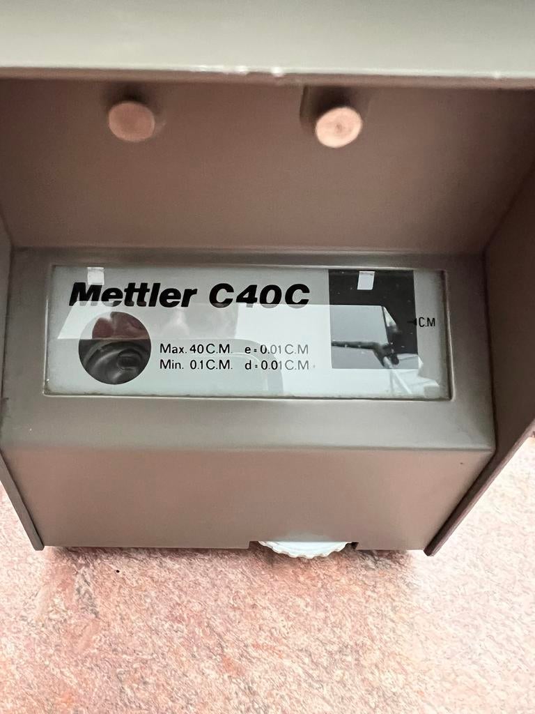 METTLER Diamant WEEGSCAAL C40C, Ophalen of Verzenden