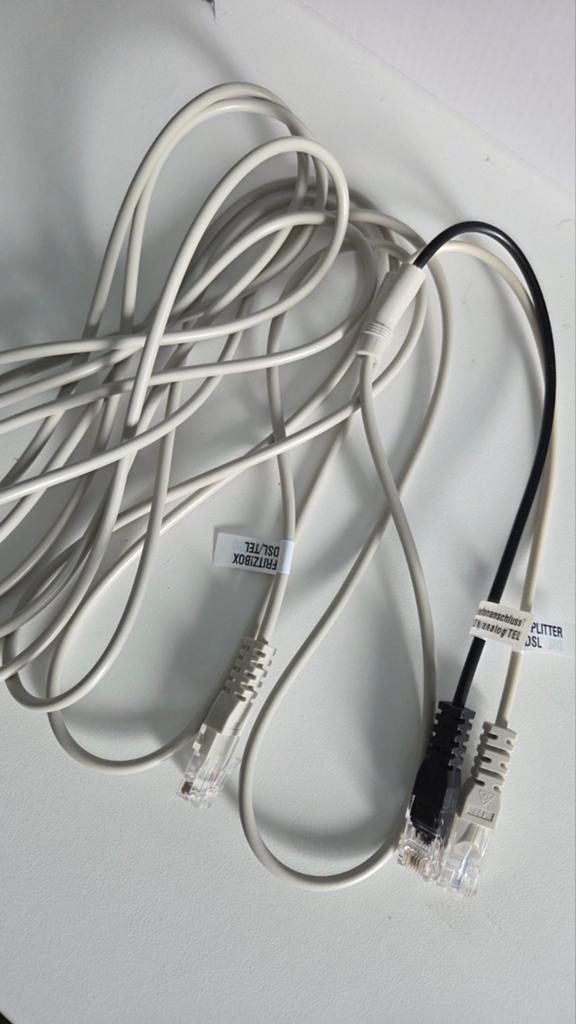 DSL/TEL Y Splitter kabel, Ophalen of Verzenden, Nieuw